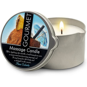 Piña Colada Massage Candle for Couples, Massage Oil Natural & Vegan (6.76oz)